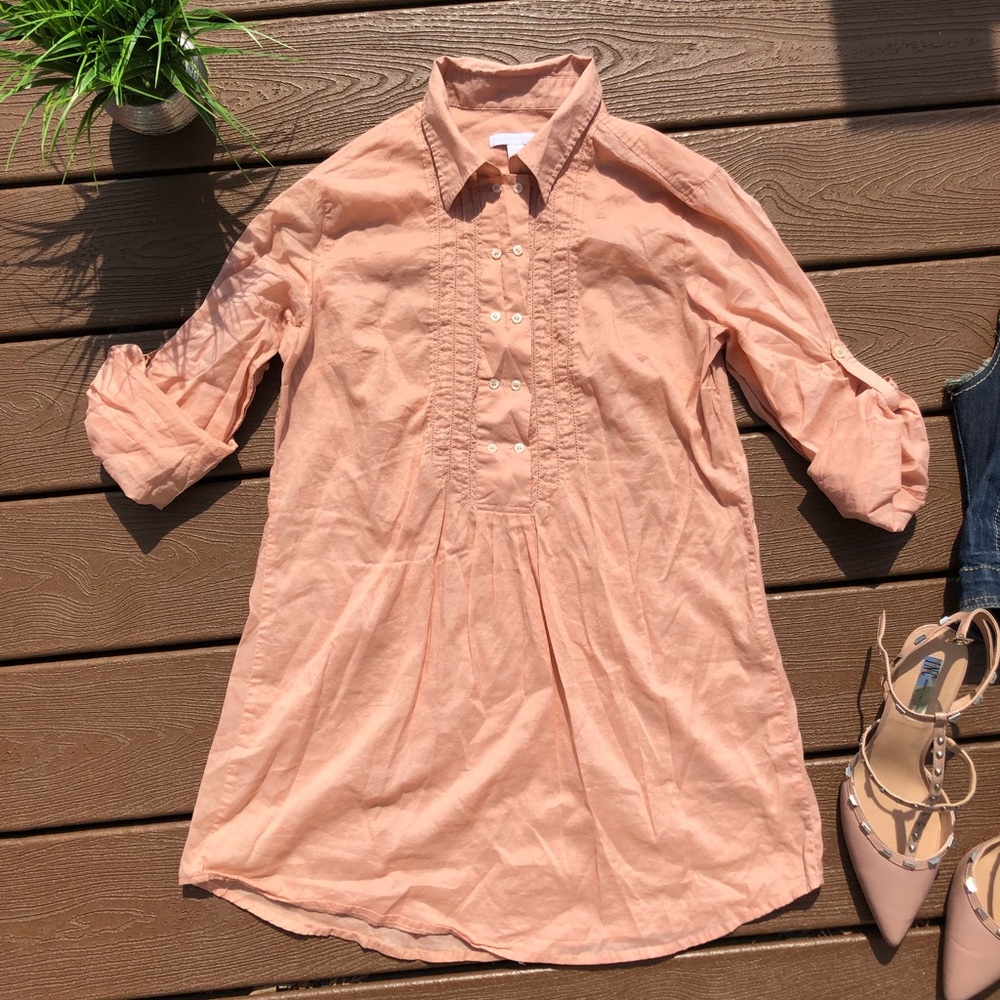 New York & Co plush blouse